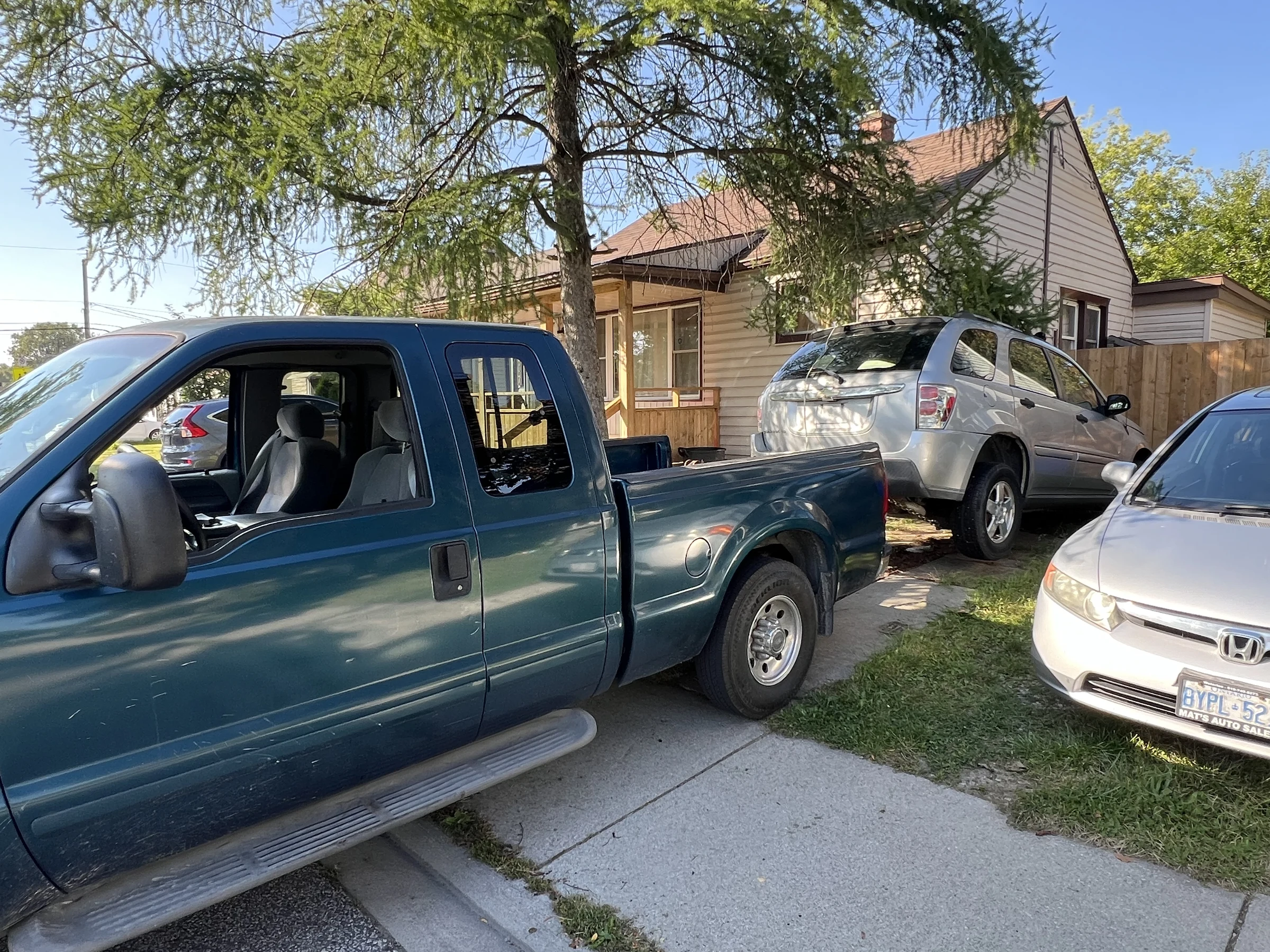 Green Truck and SUV